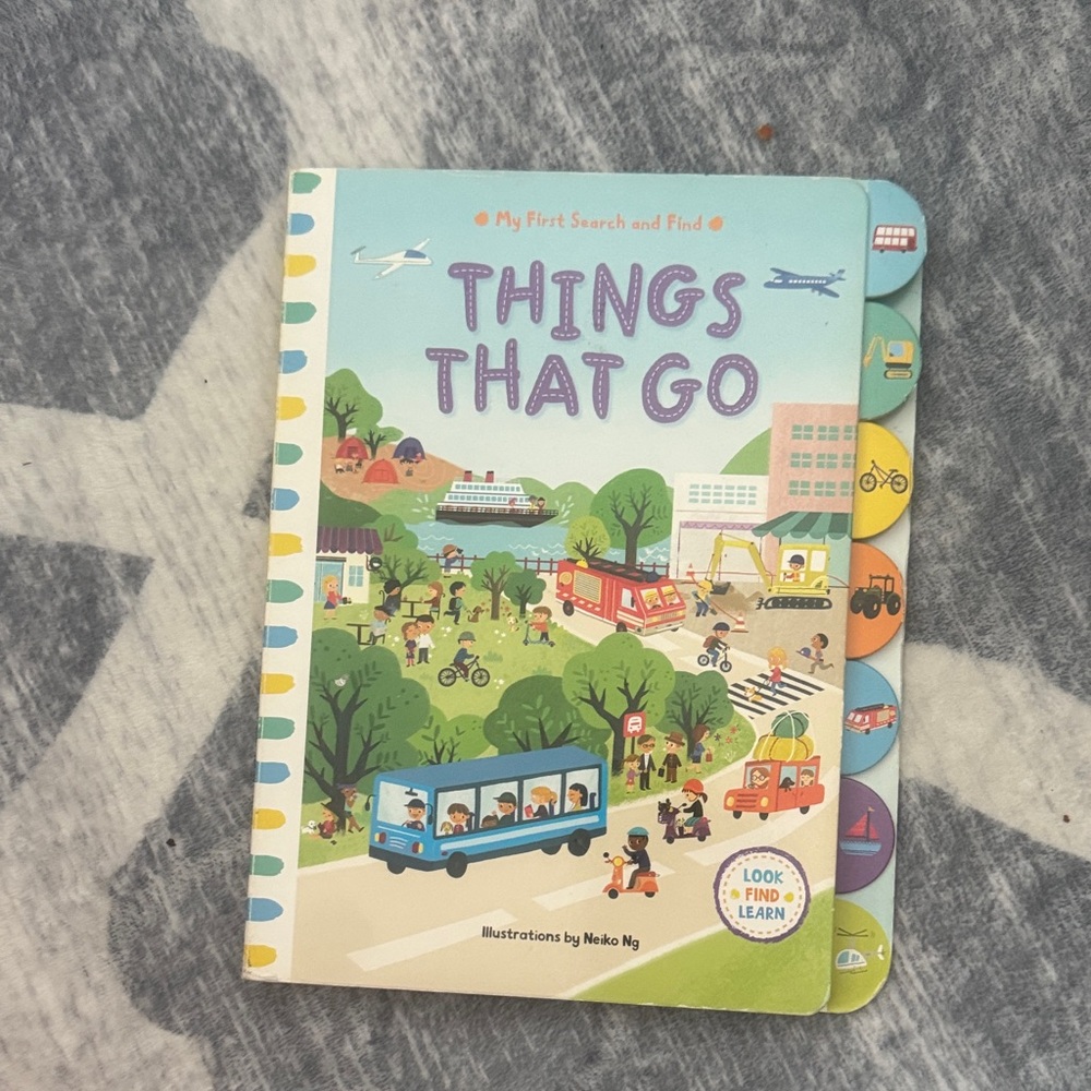 Vibrant Transportation Adventure Book for Kids